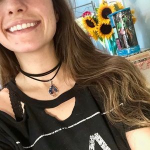 Sodalite Tree of Life Boho Choker